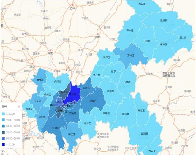 重庆科技竞争力区县解析与成渝协同创新亮点解读